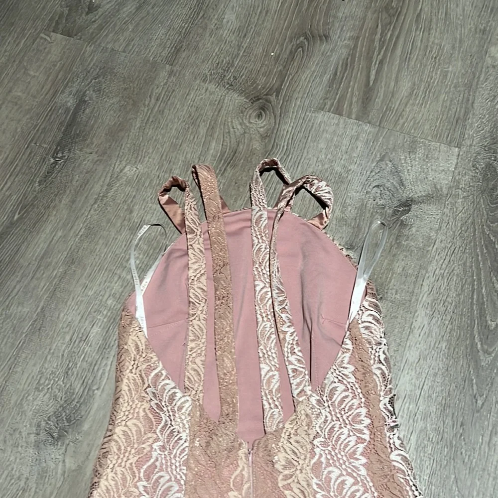 Foxiedox Georgina Lace Appliqué Sheath Dress - Picture 12 of 15